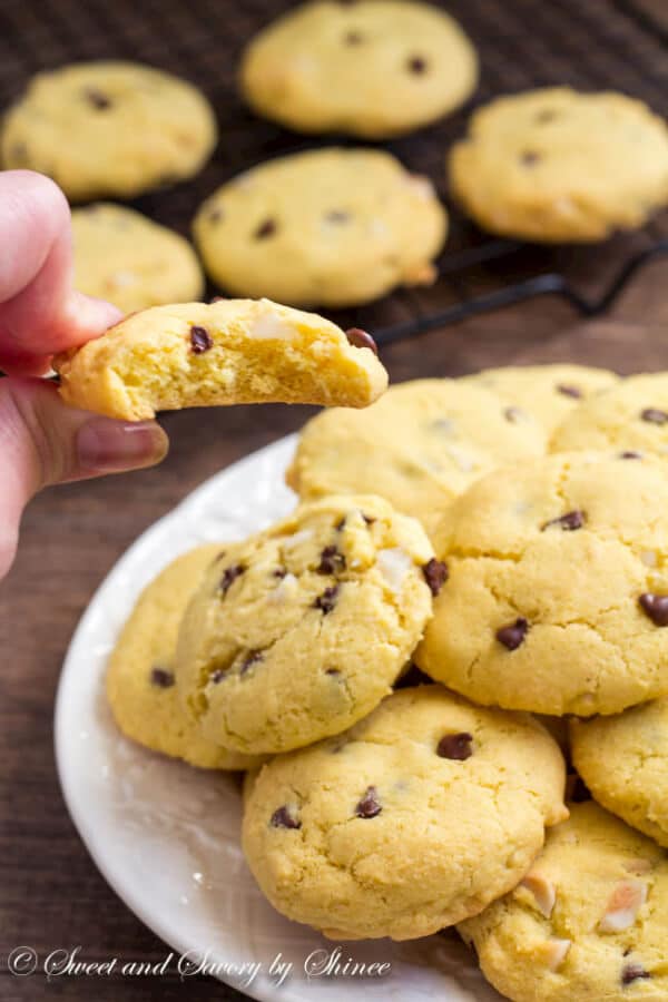 Rich, slightly cakey egg yolk cookies are just as tasty as any chocolate chip cookies.