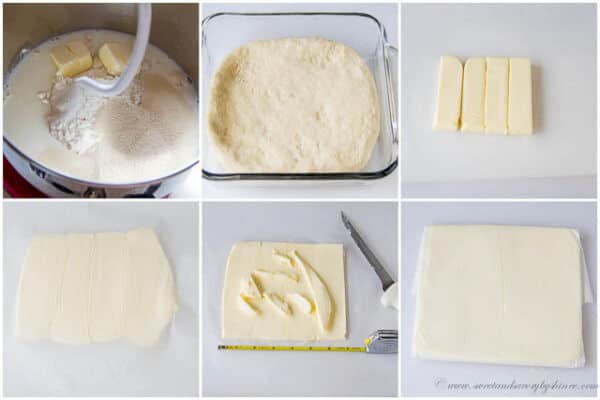Homemade Croissants From Scratch, step by step photo instructions. Day 1