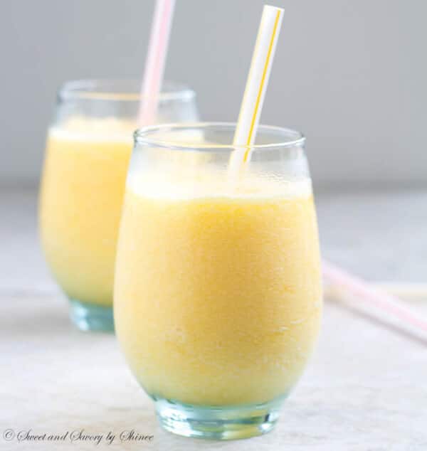 Refreshing, tasty, and oh so easy homemade coconut orange julius! Classic drink with a small twist! (Vegan and dairy-free)