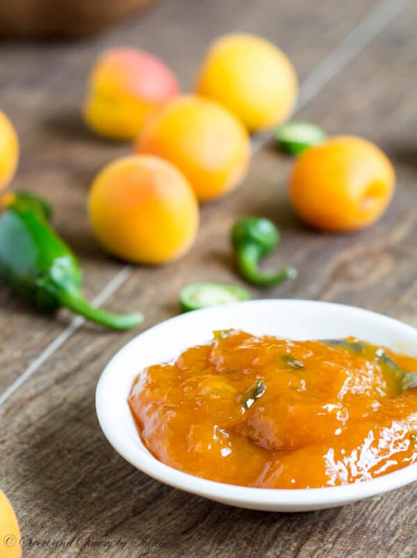 This slightly tart apricot jam is the best way to preserve your apricots this season. Add some jalapeno for a lil kick, or sweeten it with honey. There is something for everyone. 