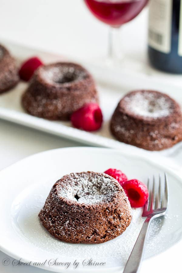 My mini caramel lava cakes will satisfy your sweet tooth for chocolate, caramel and cake, all with just one bite!