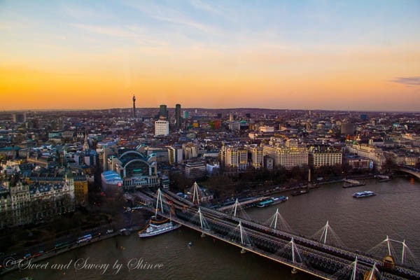 Travel Photo Journal- LONDON at Sunset