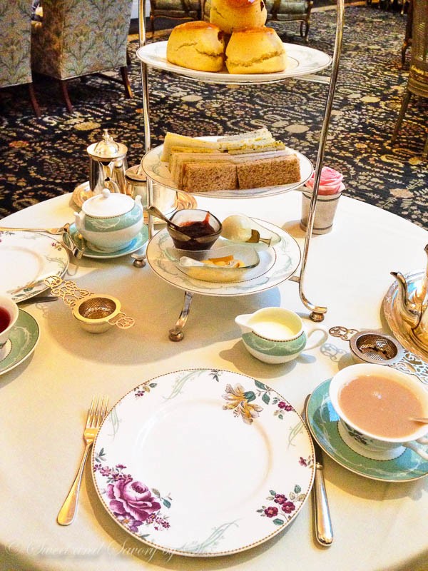 Travel Photo Journal- LONDON- Afternoon Tea at Savoy