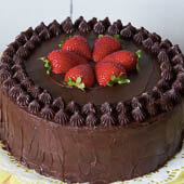 Supreme Chocolate Cake with Chocolate Mousse Filling