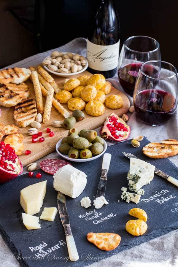 Cheese platter for you and your sweetheart to celebrate Valentine's Day! Do it!