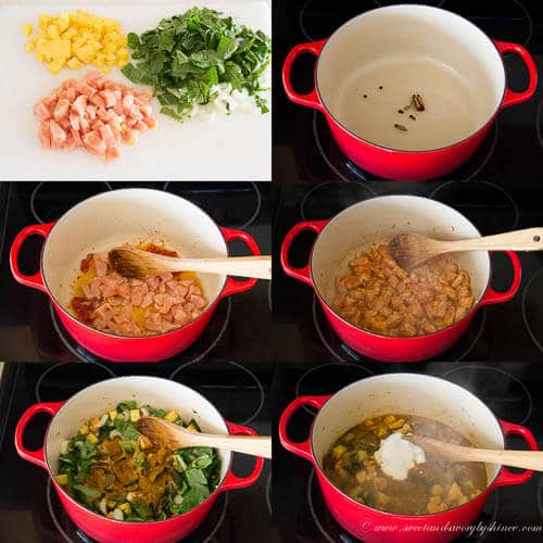 Easy chicken curry- step by step photo recipe