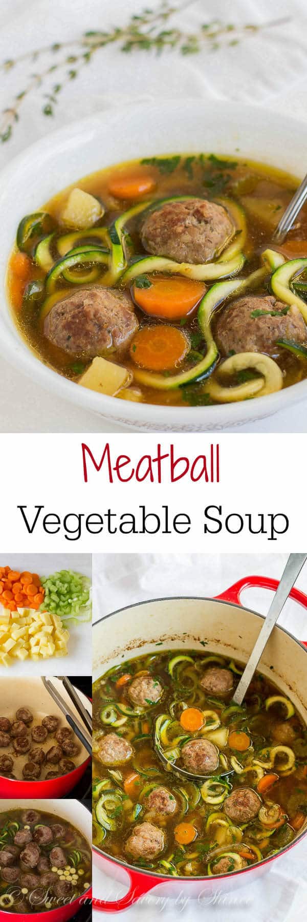 Vegetable Meatball Soup ~Sweet & Savory by Shinee