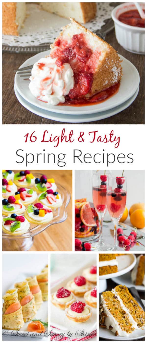 16 light & tasty spring recipes