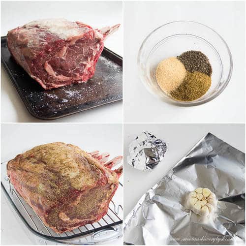 How to cook a perfect prime rib, step by step, using reverse sear technique.