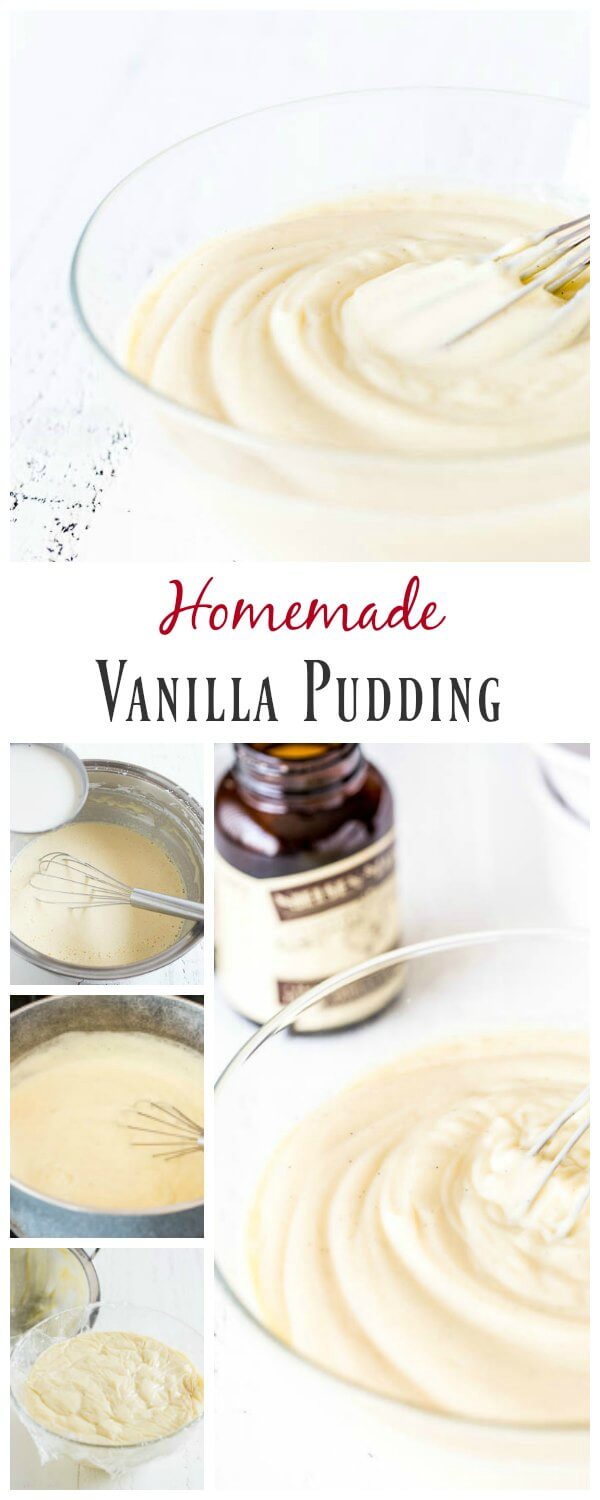 Silky smooth and irresistibly rich, this homemade vanilla pudding is completely from scratch and takes less than 20 minutes. There's nothing blah about this simple vanilla pudding!