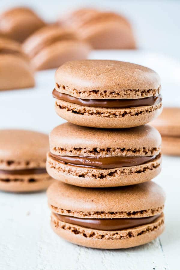 new and improved chocolate macarons recipe