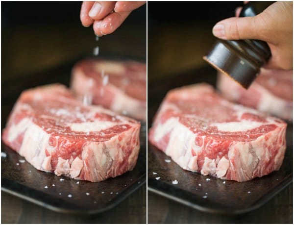 Sharing my tips for perfectly pan-seared ribeye steaks and showing you how to make aromatic herb butter for steaks.