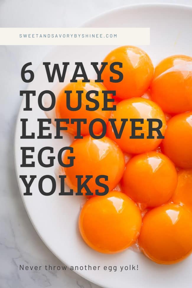 6 Egg Yolk Recipes