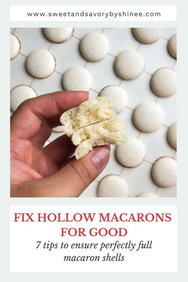 How to Fix Hollow Macarons