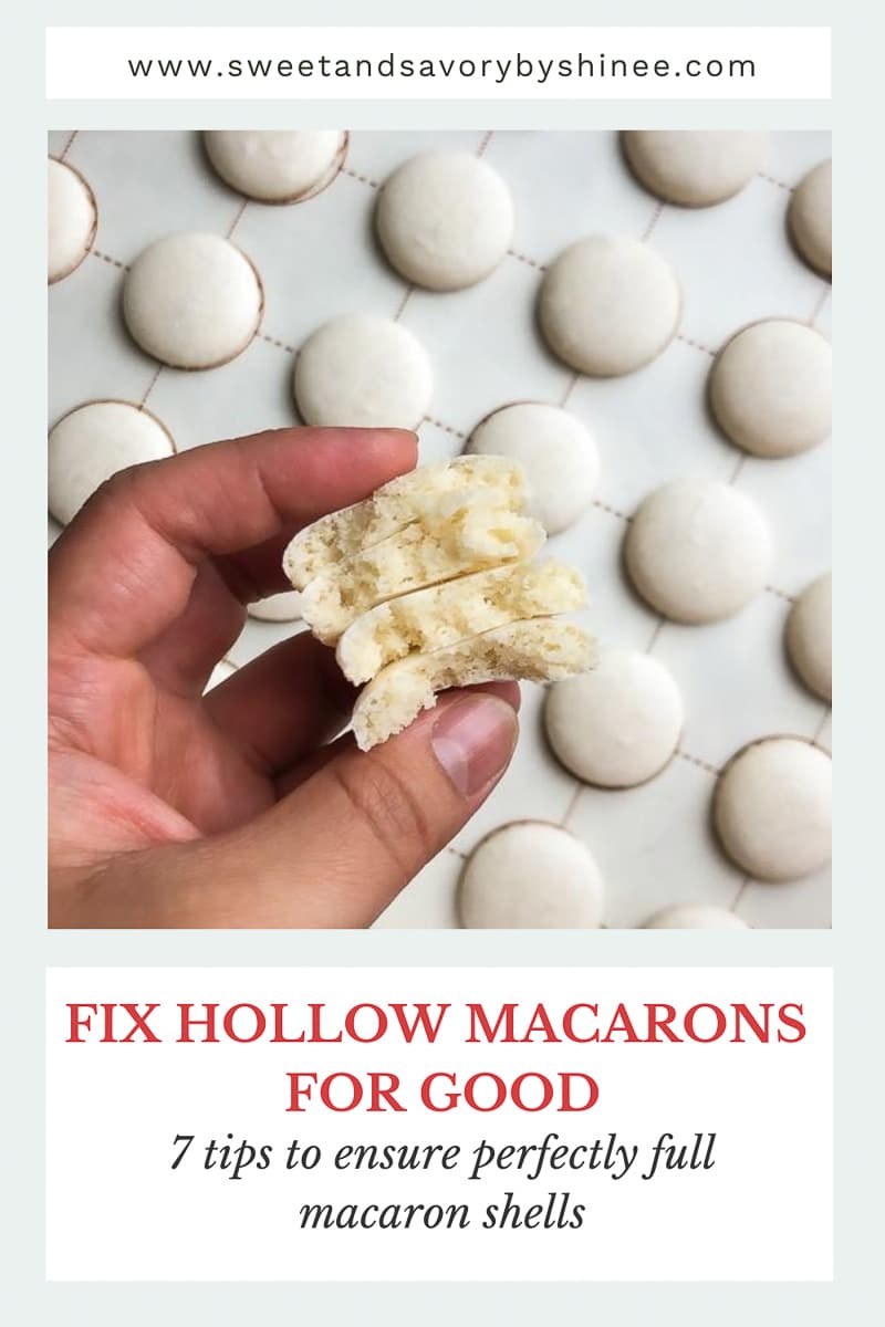 How To Fix Hollow Macaron Issue Sweet Savory