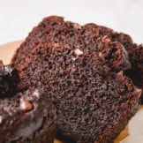 slices of chocolate banana bread