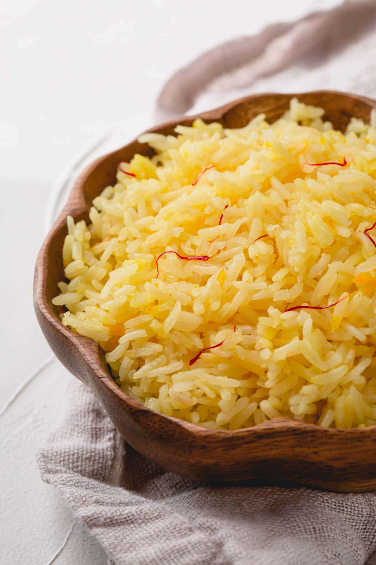 Saffron Rice Pilaf Recipe | Epicurious