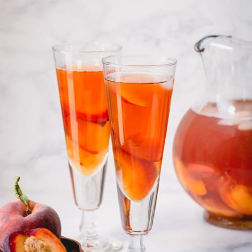 Peach Iced Tea ~Sweet & Savory