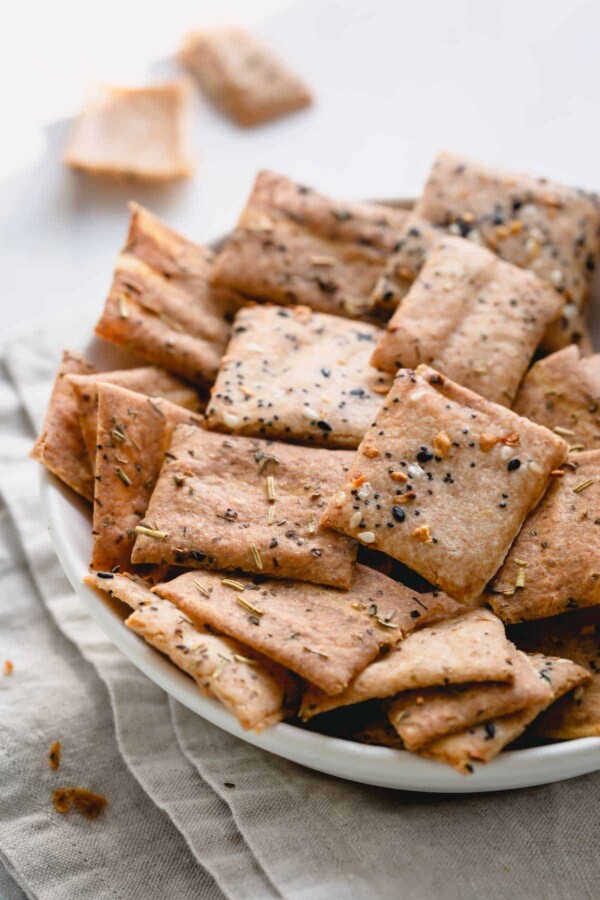 sourdough crackers.