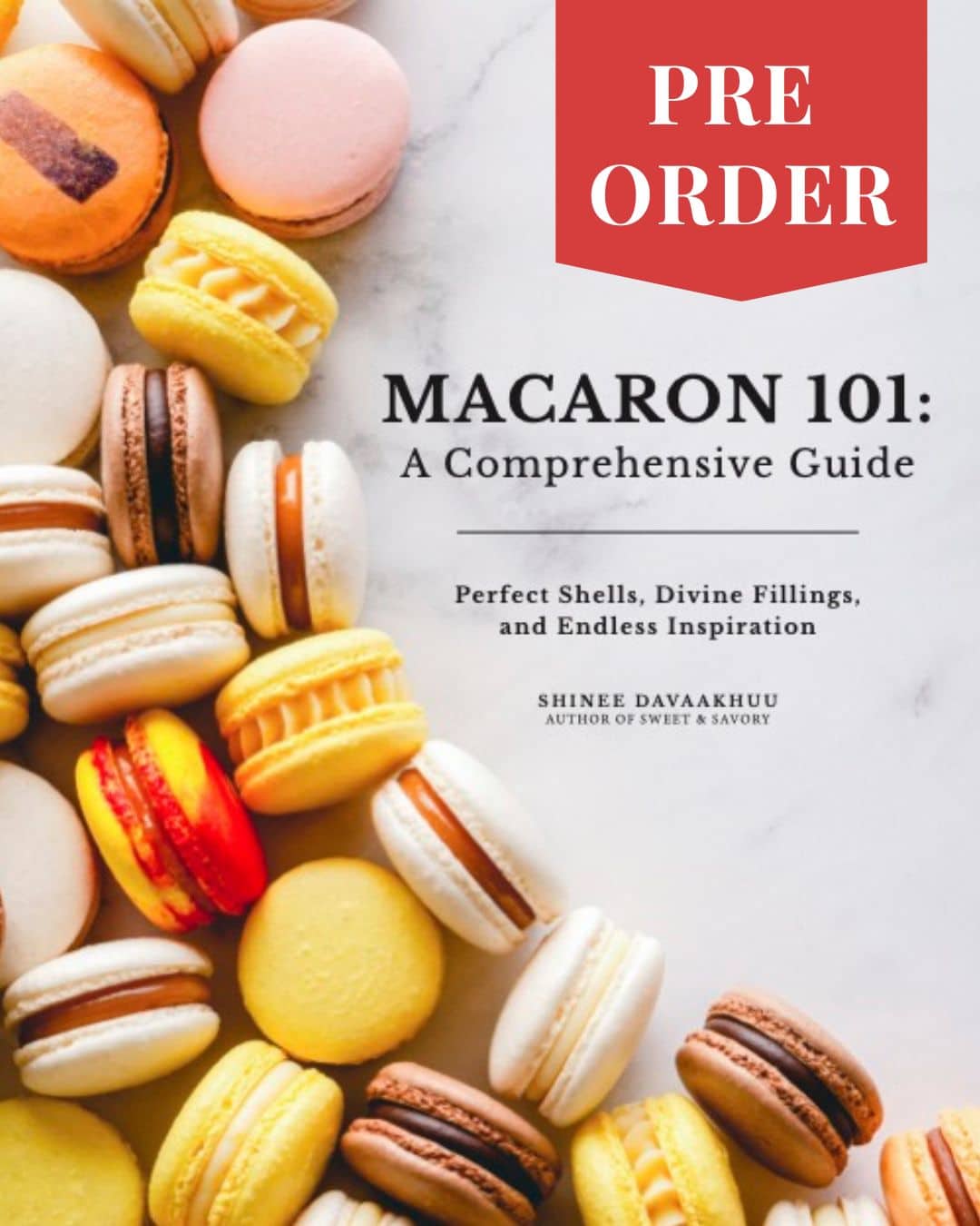 Macaron 101: A Comprehensive Guide cookbook cover