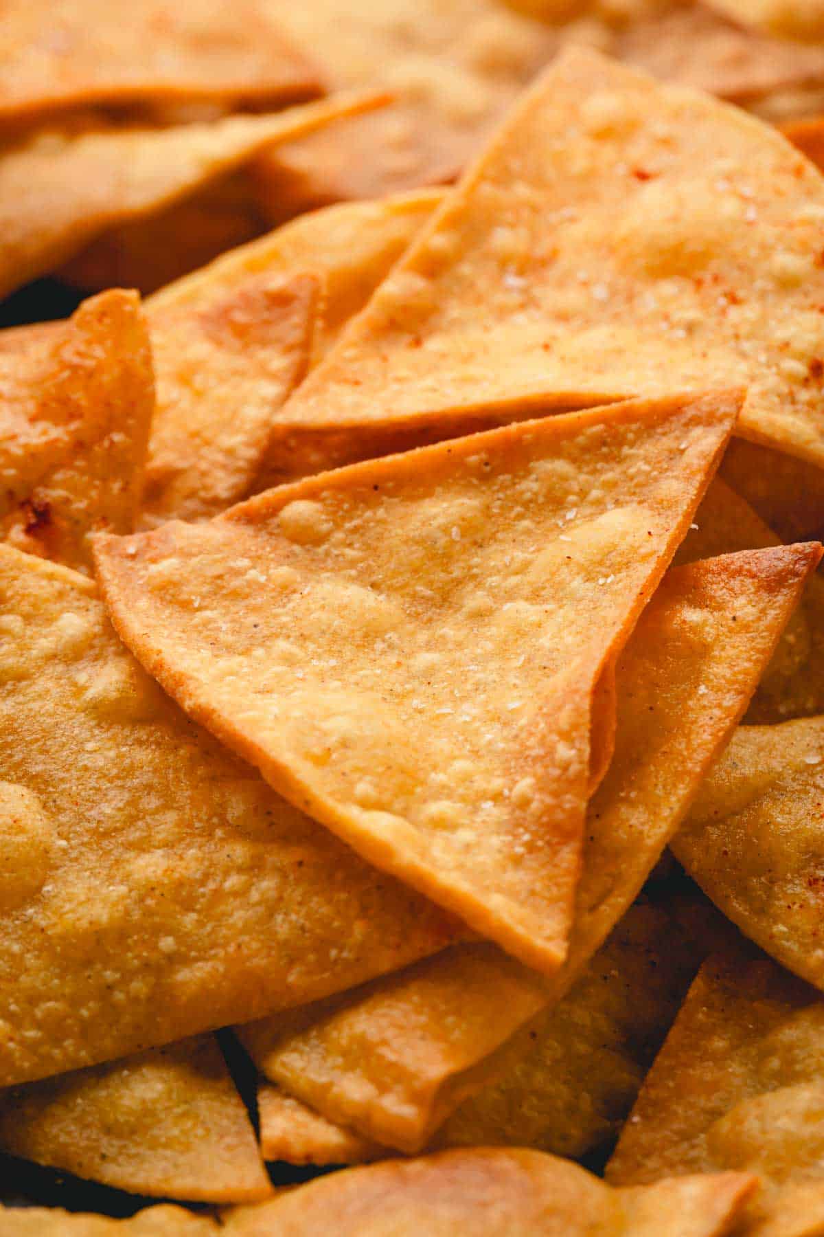 Spicy tortilla chips.